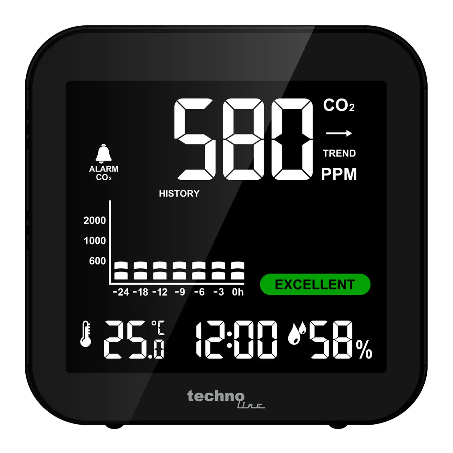 Метеостанція Technoline WL1025 Black