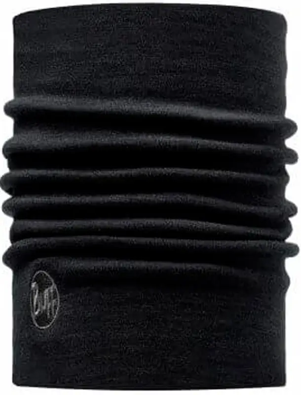 Мультиповязка Buff Heavyweight Merino Wool Tubular Solid Black