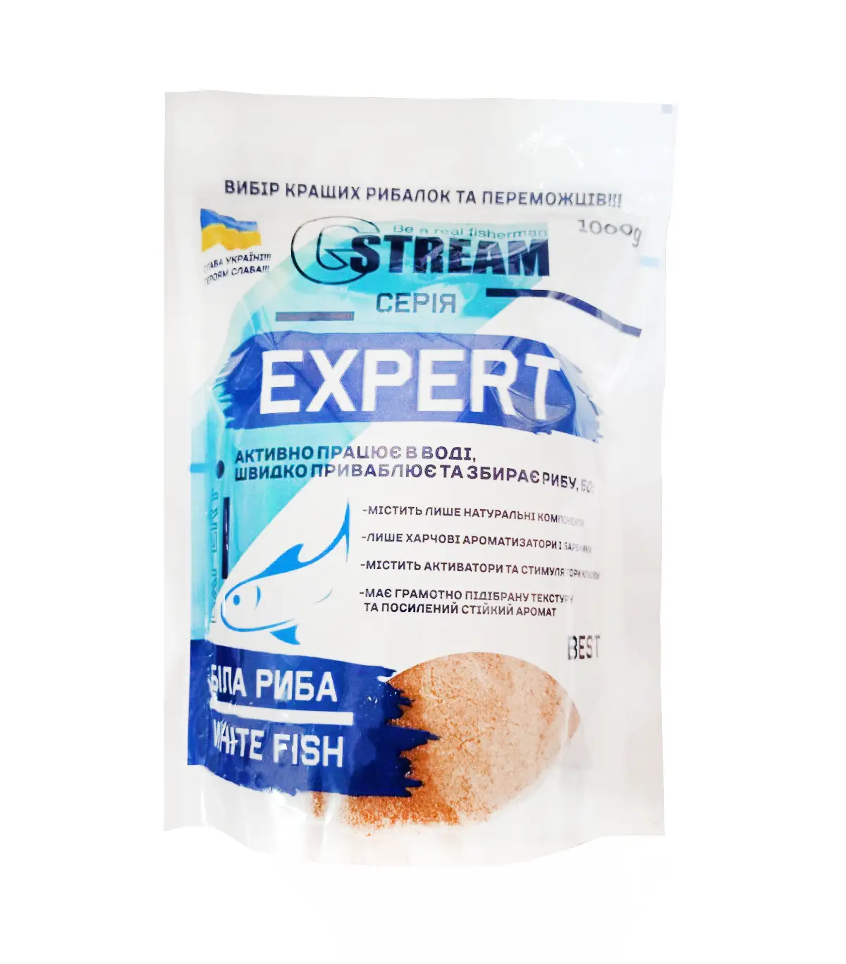 Прикормка G.Stream Expert Series Бiла Риба 1kg