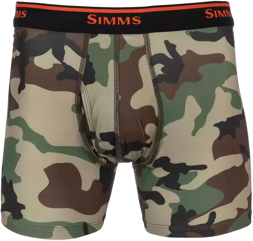 Трусы Simms Boxer Brief XL CX Woodland Camo