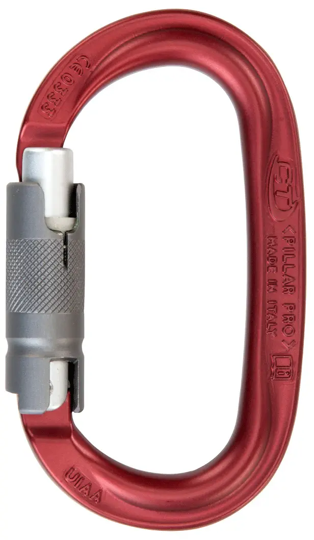 Карабин Climbing Technology Pillar Pro TG Trilock Red