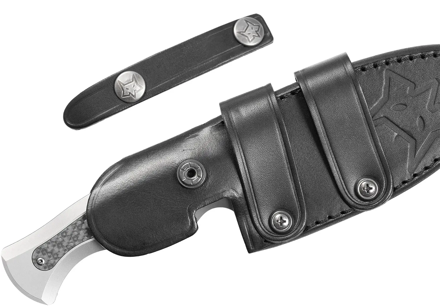 Нож Fox Eastwood Tiger Fixed BB Titanium