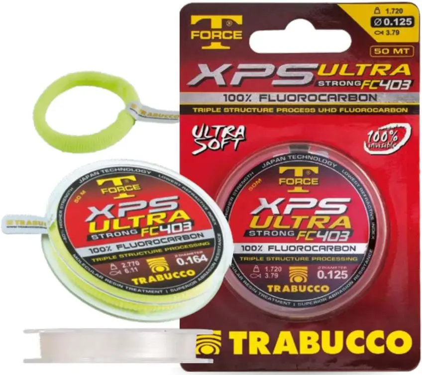 Флюорокарбон Trabucco T-Force XPS Ultra Strong FC 403 50m 0.084mm 1.06kg
