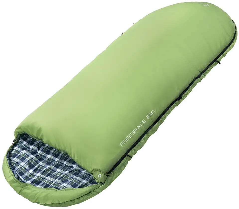 Спальний мішок KingCamp Freespase 250 R Comf +12°C / Lim +7°C / Extr -3°C Green