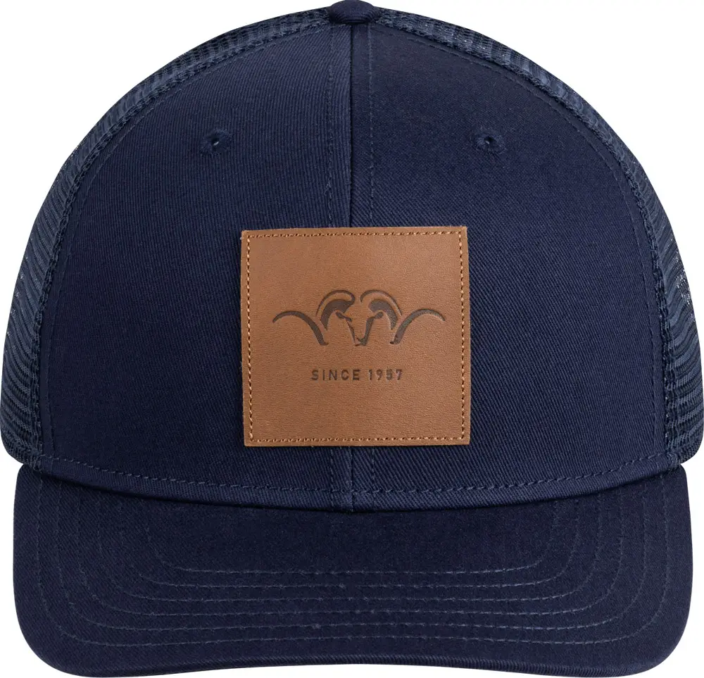 Кепка Blaser Active Outfits Leather Badge One size Синий