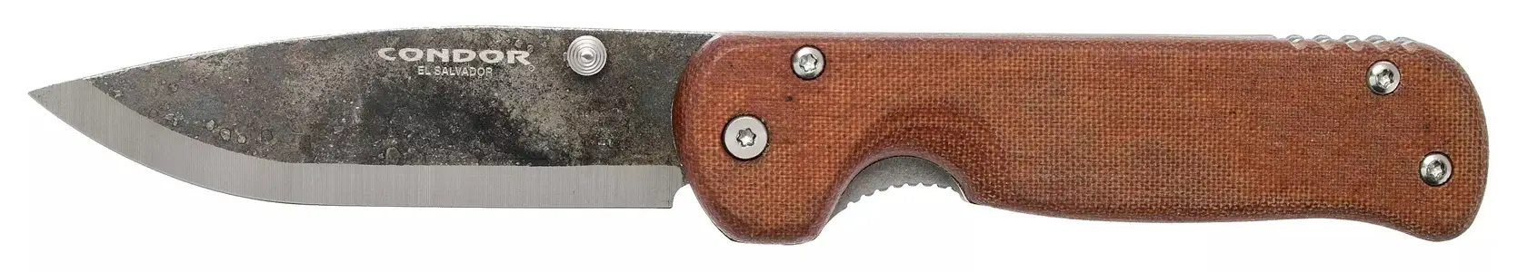 Ніж Condor Tool and Knife Krakatoa 1095HC Canvas micarta Desert Tan