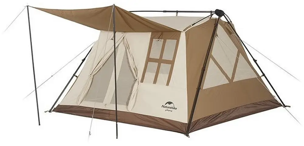 Палатка Naturehike CNH22ZP029 с навесом Light Brown
