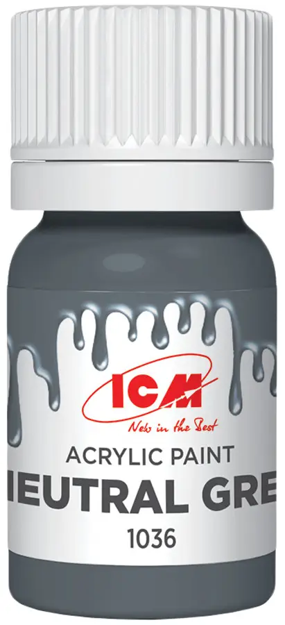 Краска ICM Holding Acrylic Paint 12 мл Neutral Grey
