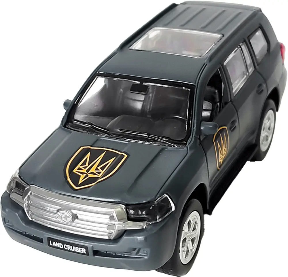 Машинка TechnoDrive серії Шеврони Героїв TOYOTA LAND CRUISER "РУБІЖ"