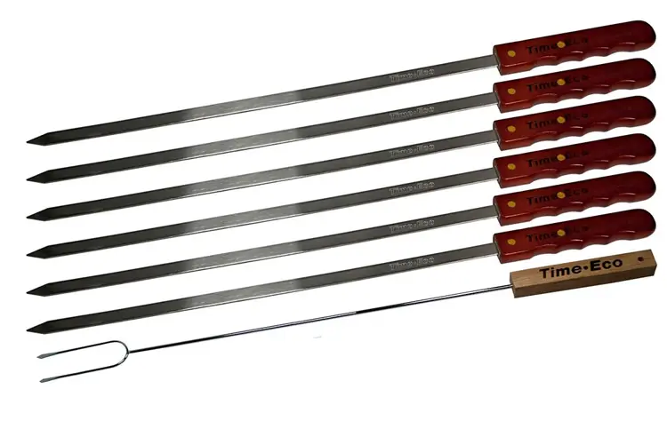 Набір шампурів Time-Eco 5096 4х60см