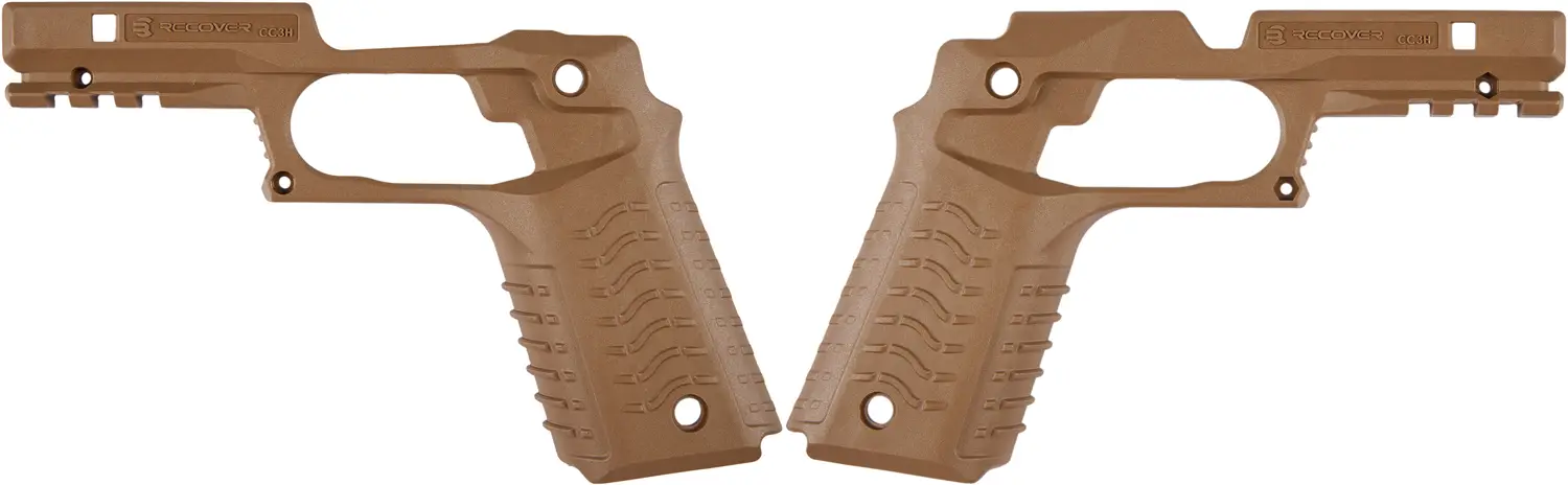 Накладки на рукоять Recover Tactical для 1911 Tan