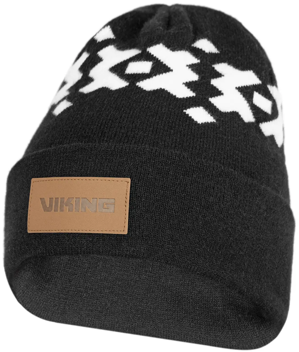 Шапка Viking Fishing Ornament 58 Black-white