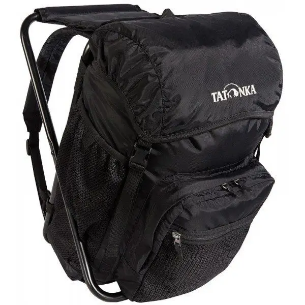 Стілець-рюкзак Tatonka Fischerstuhl для риболовлі 20 Black