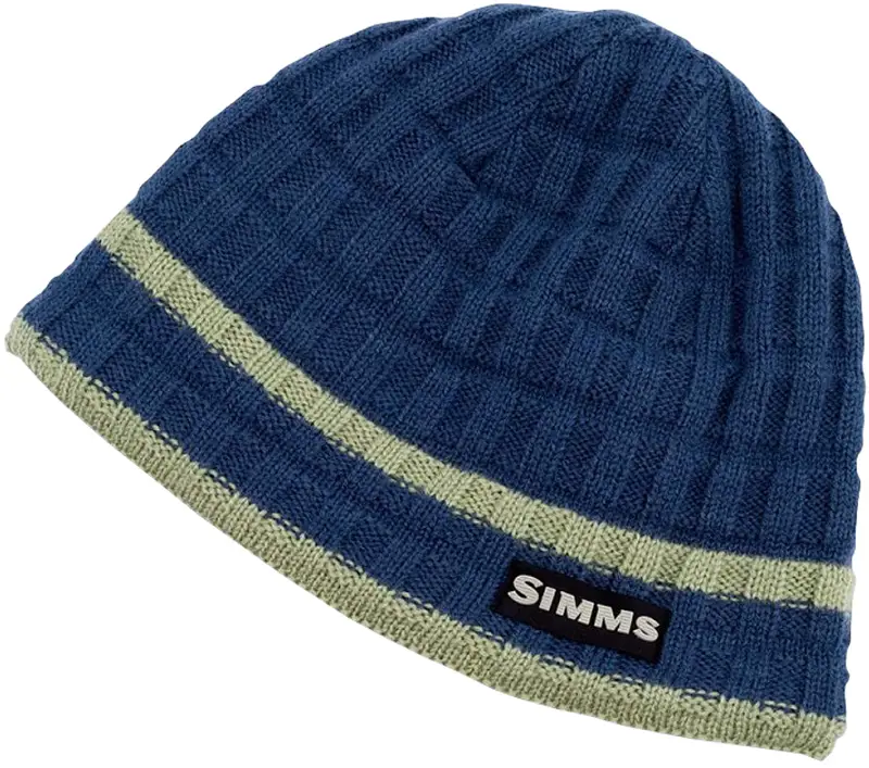 Шапка Simms Chunky Beanie One size Navy 17952228 — купить в