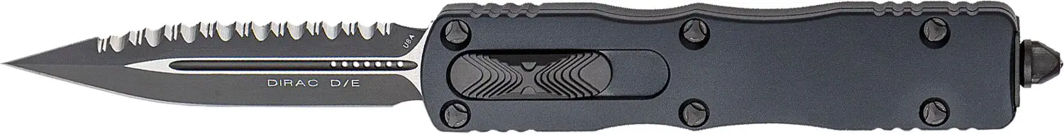 Ніж Microtech Dirac Double Edge Black Blade FS Tactical