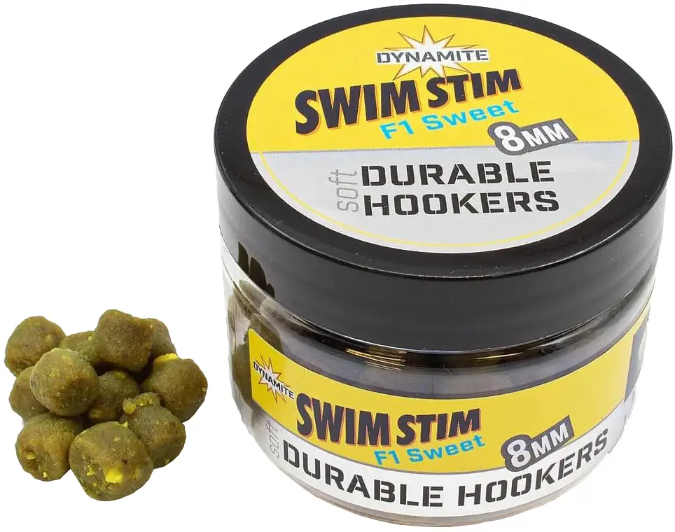 Пелети Dynamite Baits Swim Stim Durable Hookers F1 Sweet 8mm