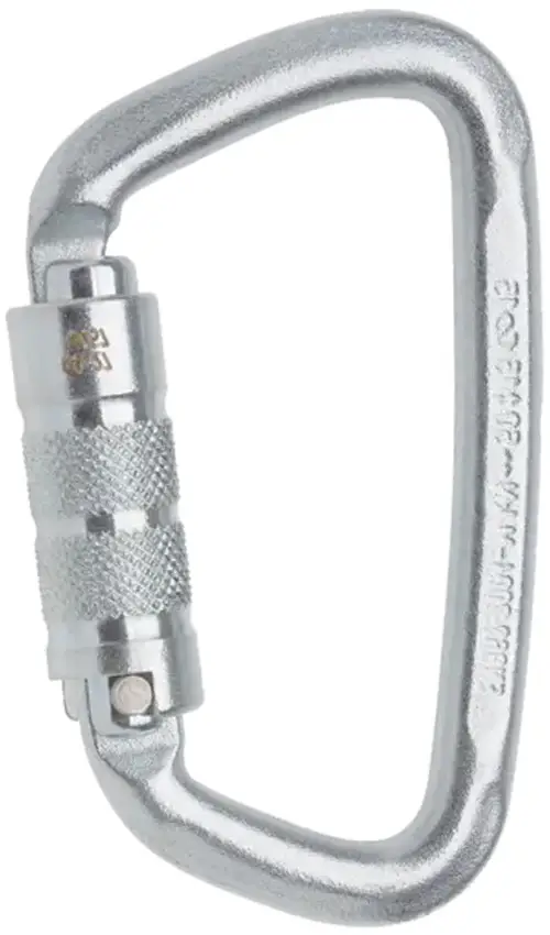 Карабин Edelrid Steel-D Twist Silver