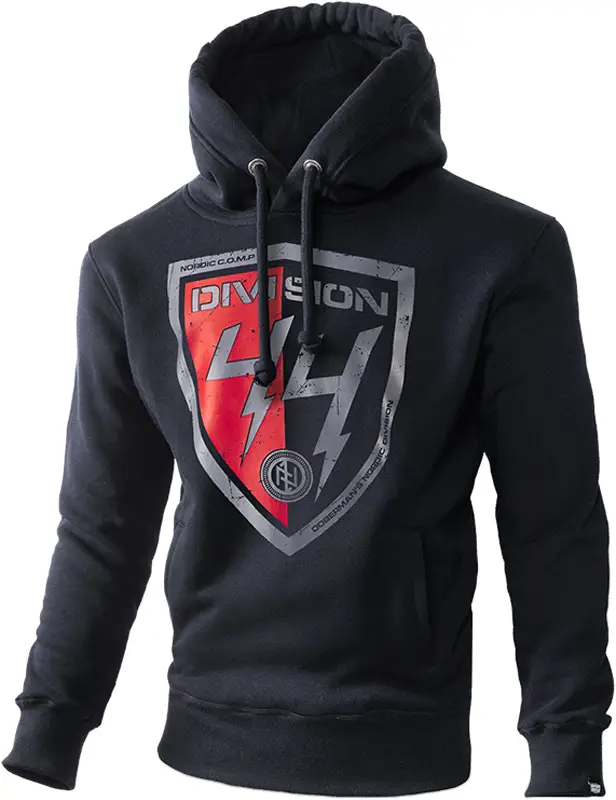 Худи Dobermans Aggressive Nordic Division BK230BK L