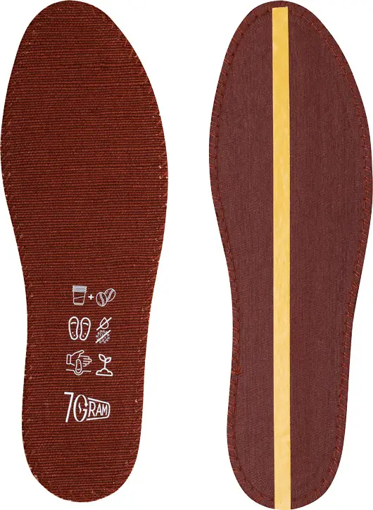 Стельки 7-Gram Лемурійське озеро 46 Коричневый