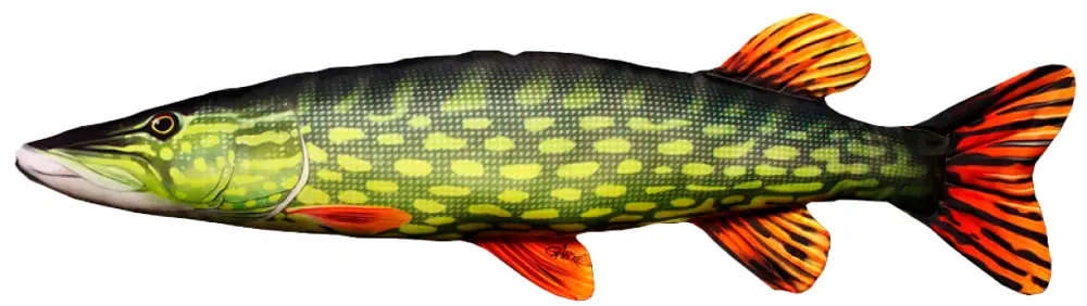 Подушка 3KBaits Щука NEW 80х29см