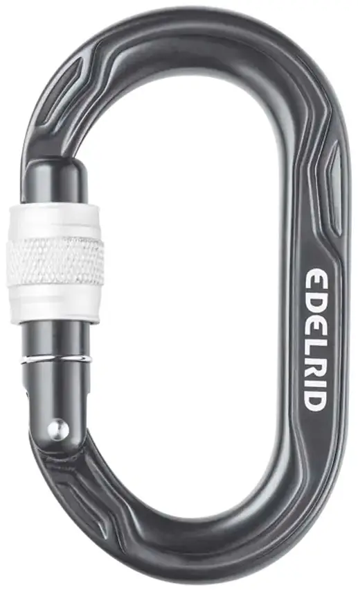 Карабін Edelrid Kiwi Screw Anthracite