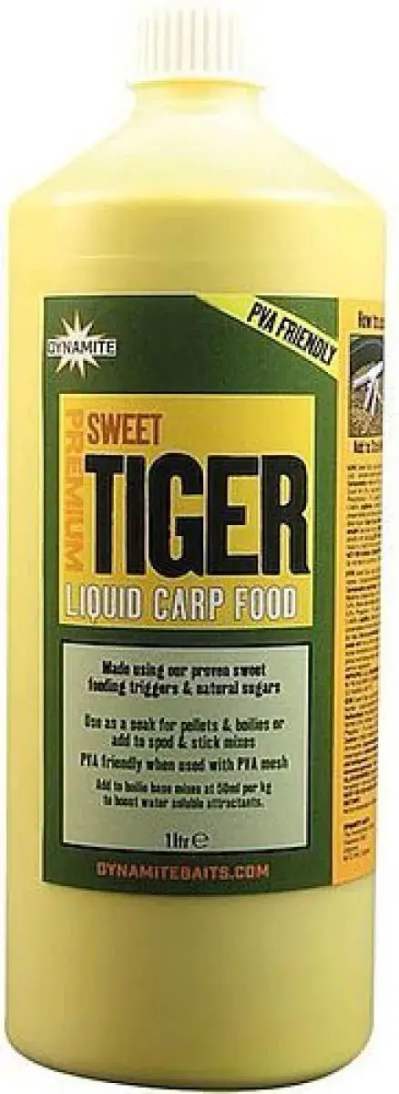 Ліквід Dynamite Baits Carp Food Liquid Sweet Tiger 1L