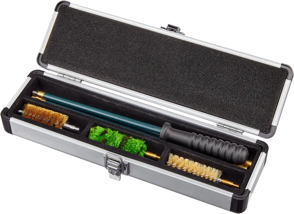 Набор MEGAline для чистки гладкоствольного оружия 12 калибра. Сталь в оплетке. 5x0.75