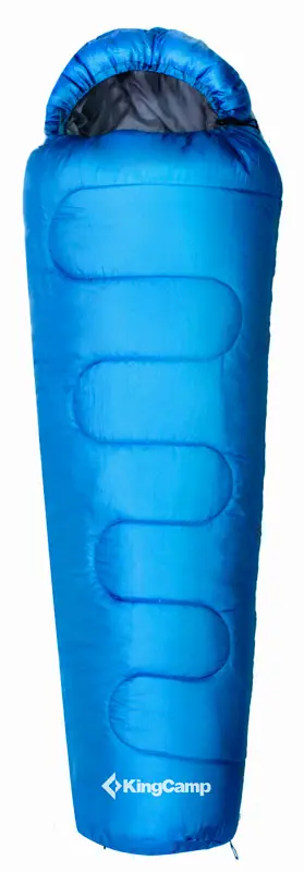 Спальний мішок KingCamp Treck 250 R Comf +9°C / Lim +5°C / Extr -5 ° C Blue