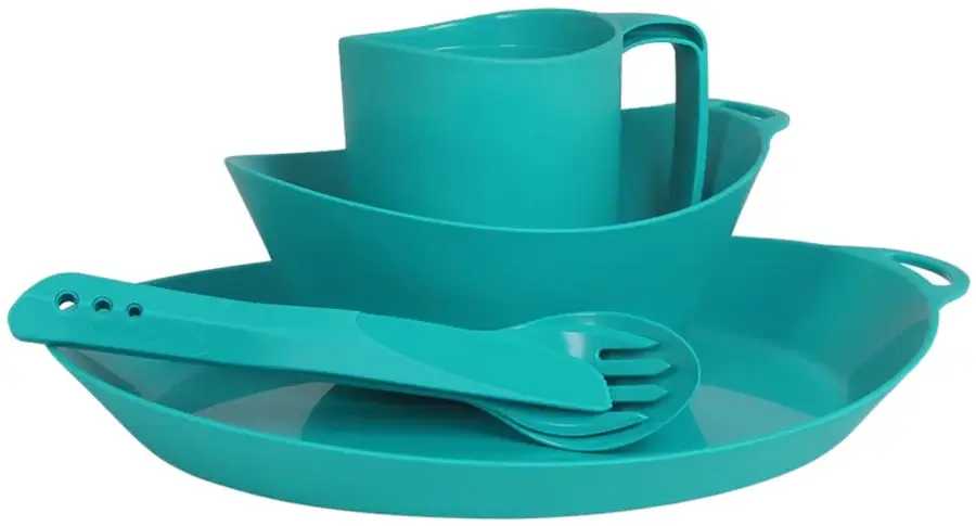 Набір посуду Lifeventure Ellipse Camping Tableware Set Teal