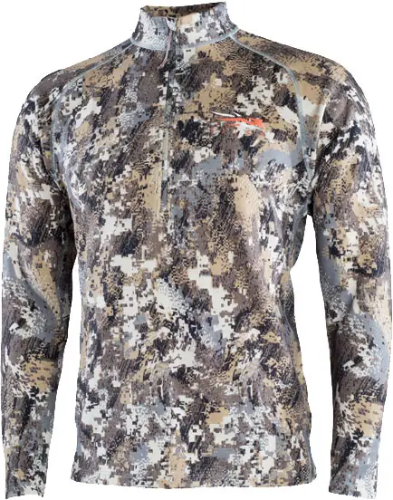 Термосветр Sitka Gear Merino Heavyweight Half-Zip 3XL Optifade Elevated II