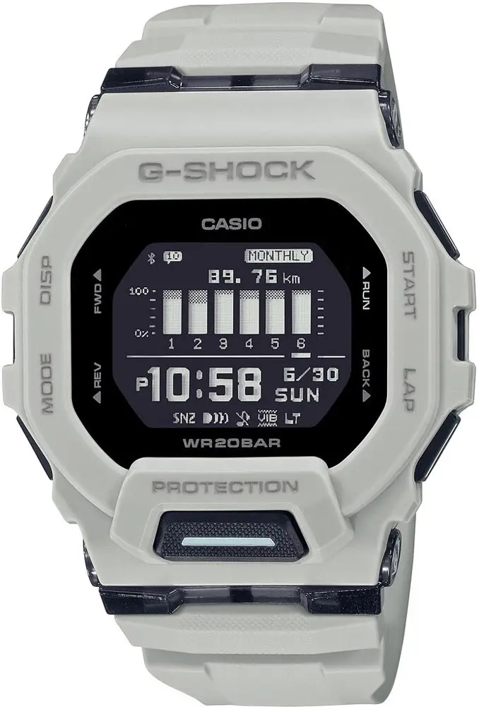 Часы Casio GBD-200UU-9ER G-Shock. Бежевый