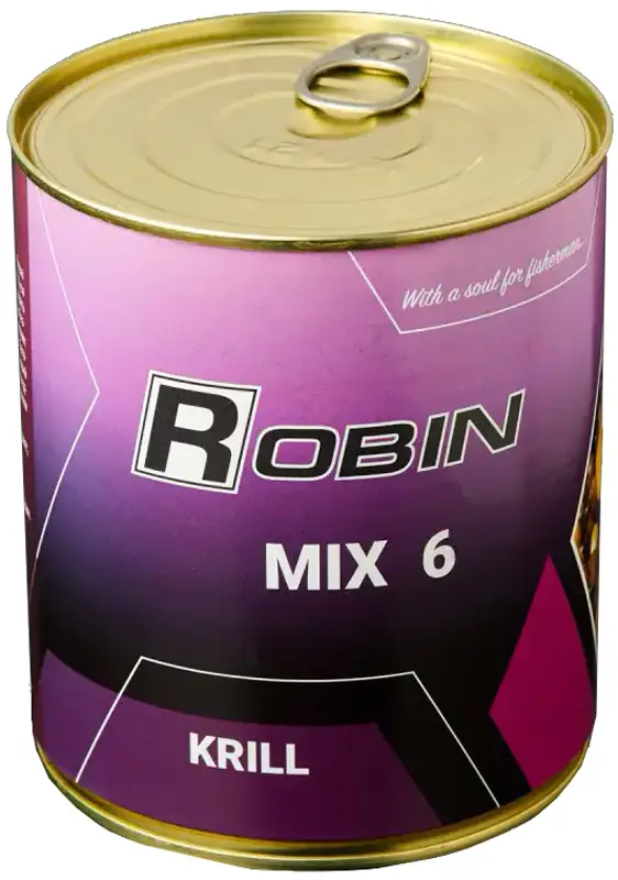 Зерновая смесь Robin MIX-6 Зерен Кріль 900мл (ж/б)