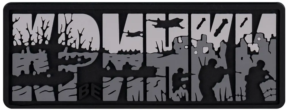 Патч Brand Element Крынки Серый