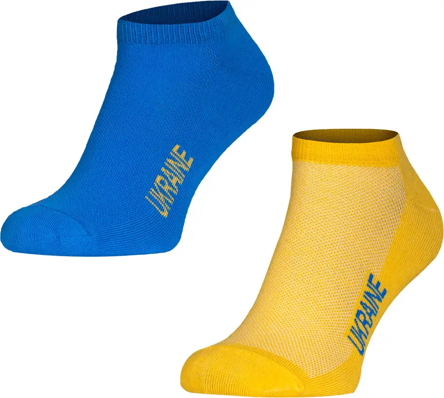 Носки Camotec Ukraine 39-42 Желтый голубой