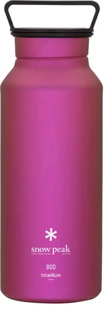 Пляшка Snow Peak TW-800-PI Titanium Aurora Bottle 800ml Pink