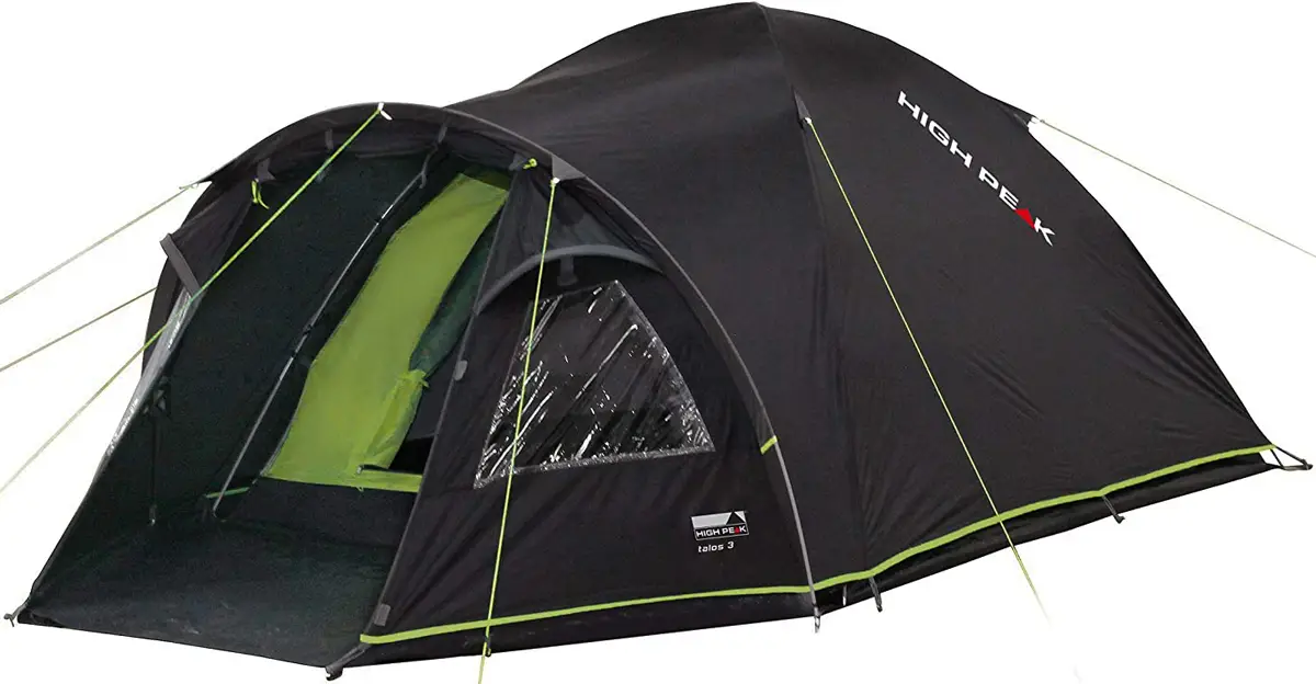 Палатка High Peak Talos 3. Dark grey/green