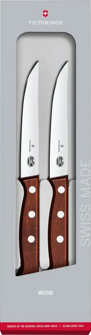 Набір ножів Victorinox Rosewood Steak Set 2 5.1200.12G