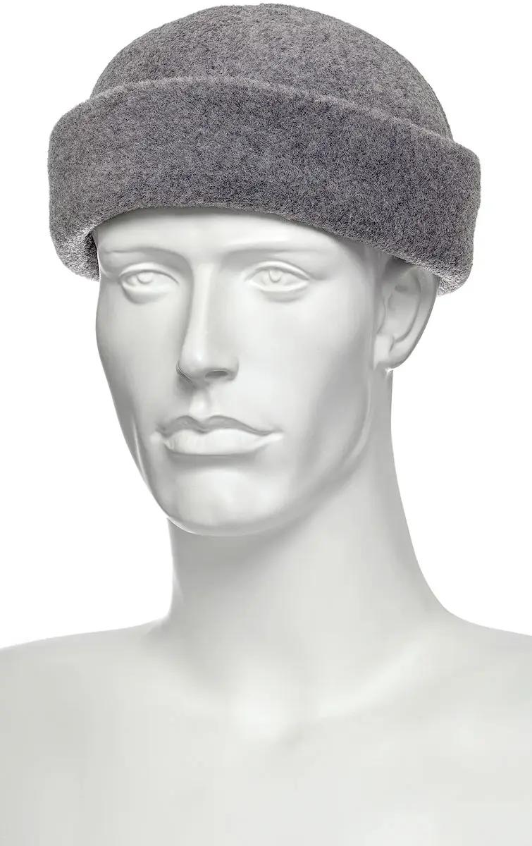 Шапка Аліна Маршал "Леон" 57 Сірий