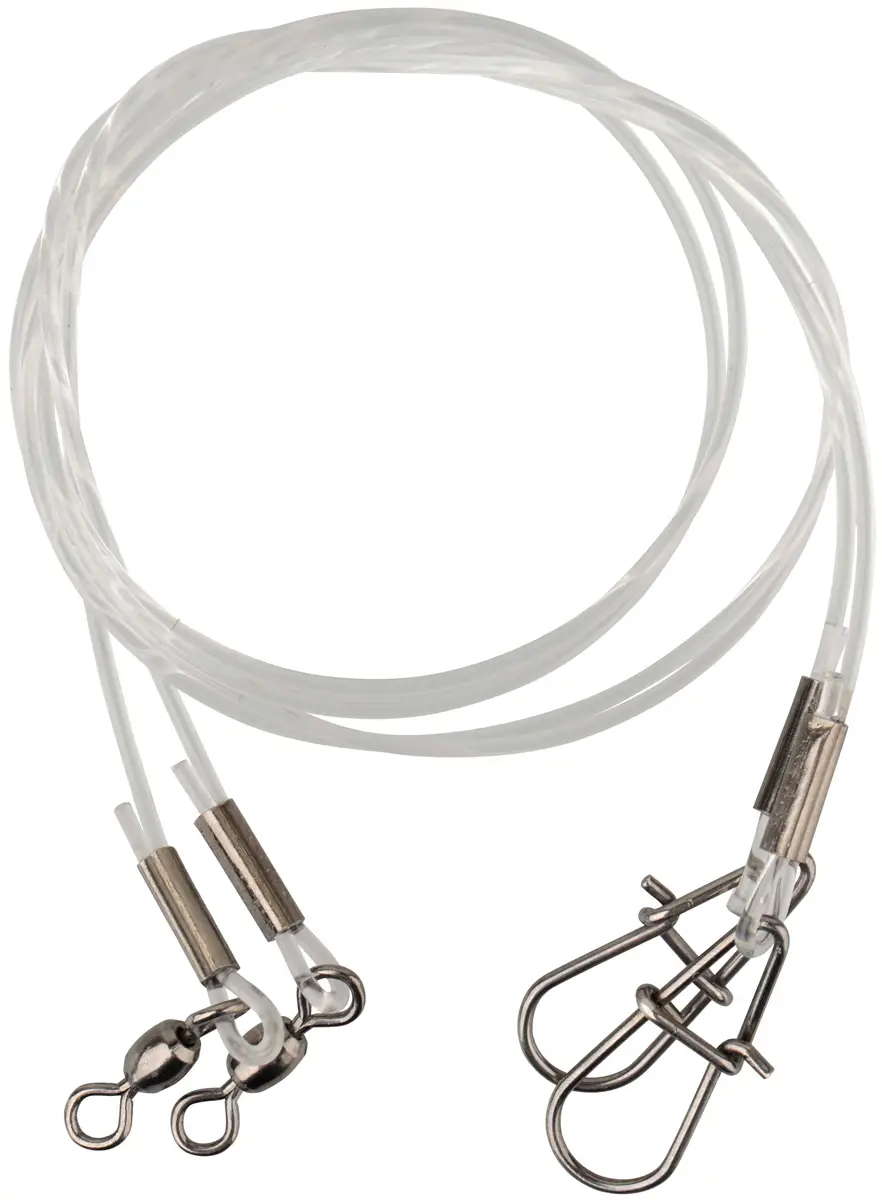 Повідець Savage Gear Regenerator Trace 50cm 0.85 mm 20kg Swivel Needle Snap (3 шт/уп.)