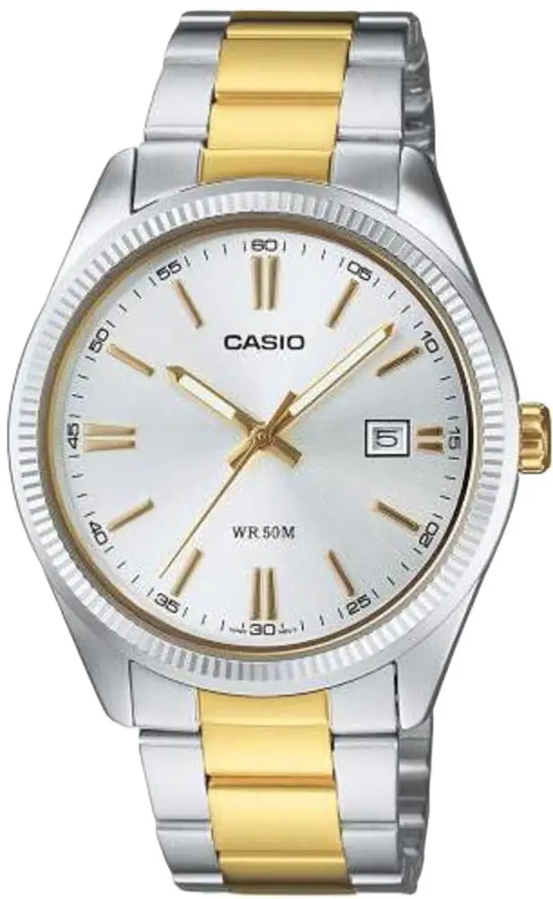 Годинник Casio MTP-1302PSG-7AVEF. Сріблястий
