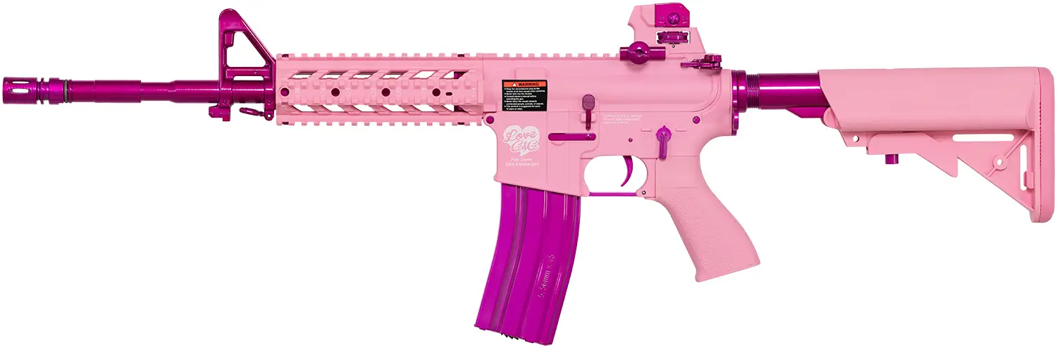 Винтовка страйкбольная G&G Armament FF15-L Pink