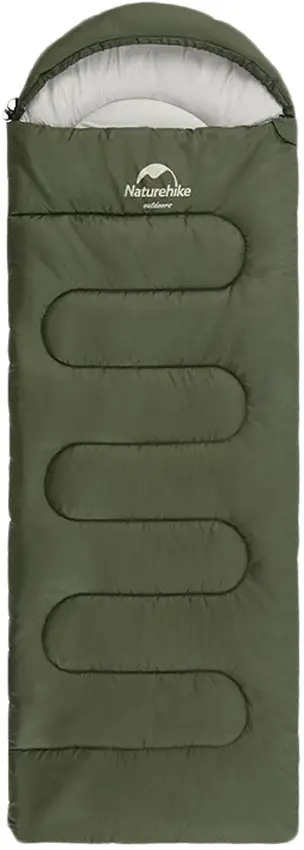 Спальний мішок Naturehike Y150L NH21MSD08 Left Dark Green