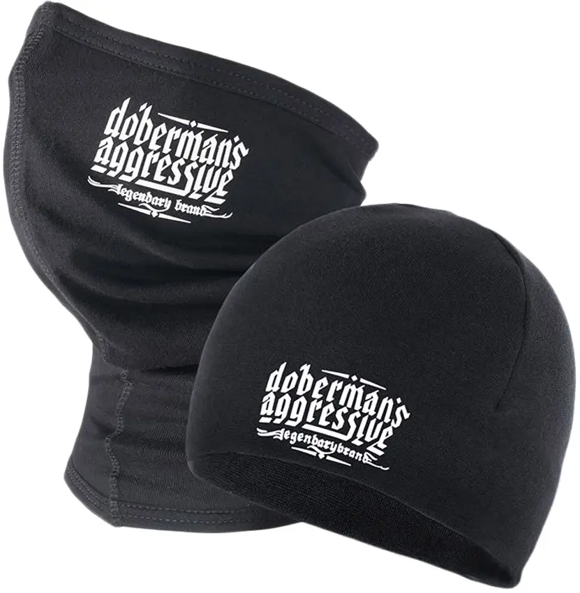 Набор Dobermans Aggressive Active шапка и бафф SET01BK