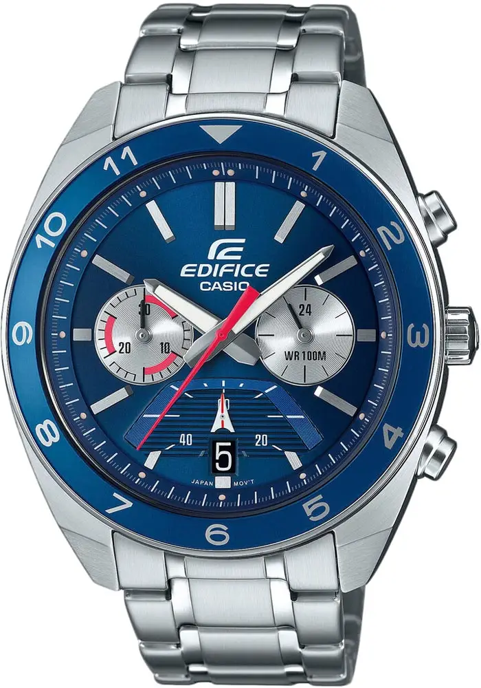 Часы Casio EFV-590D-2AVUEF Edifice. Серебристый