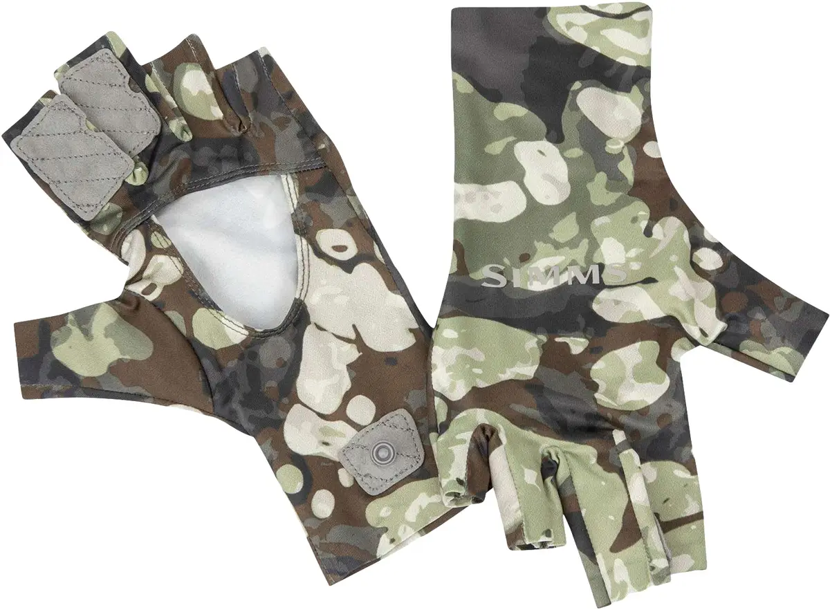 Перчатки Simms SolarFlex SunGlove XXL Riparian Camo