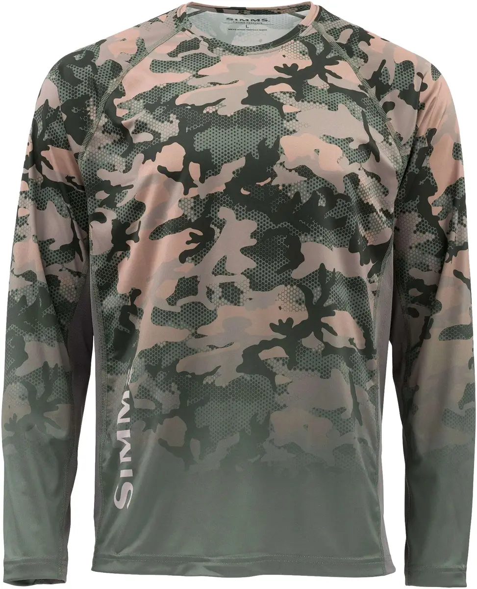 Реглан Simms Challenger Solar Tech Jersey S Hex Flo Camo Timber