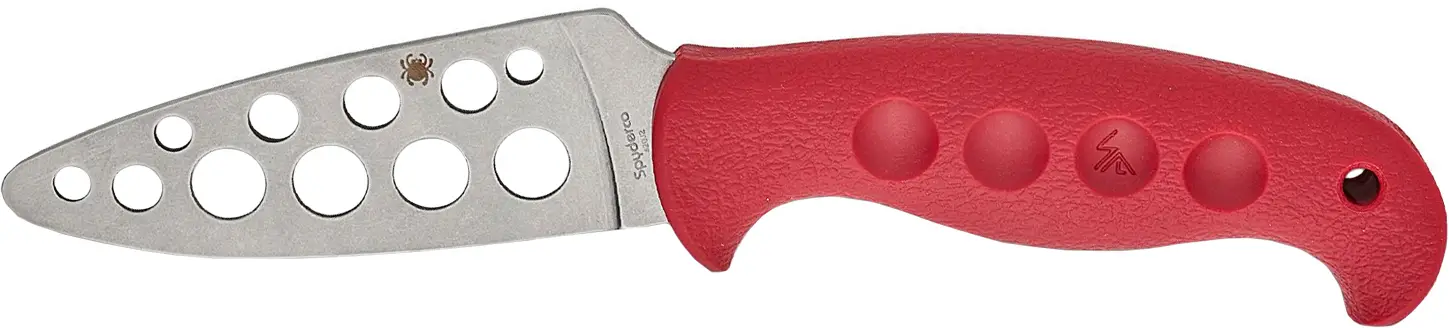 Ніж Spyderco Temperance Trainer 420J2 FRN Red