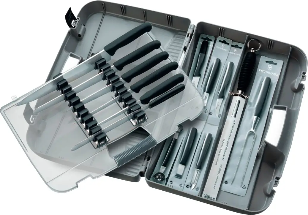 Набір кухонний Victorinox Fibrox Small Chef’s Case 5.4903 Black