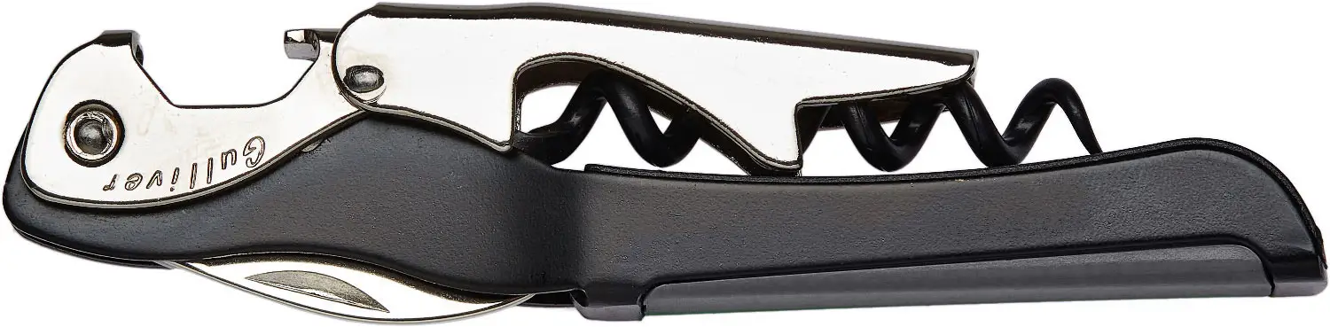 Штопор багатофункціональний Due Cigni Gulliver Чорний