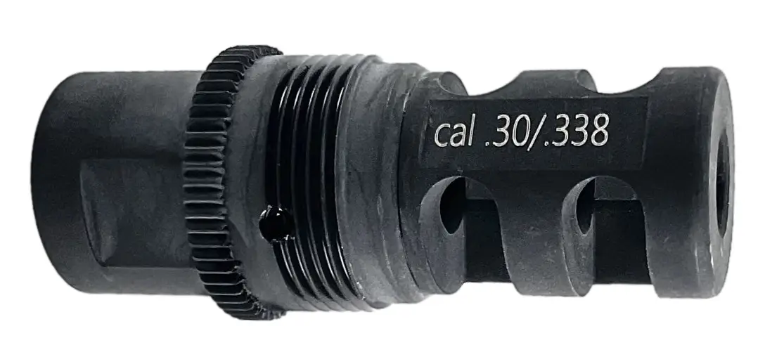 Дульный тормоз-компенсатор ASE UTRA BoreLock кал. 30/.338 M18x1.5 AI